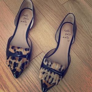 Banana Republic Black D' Orsay Flats